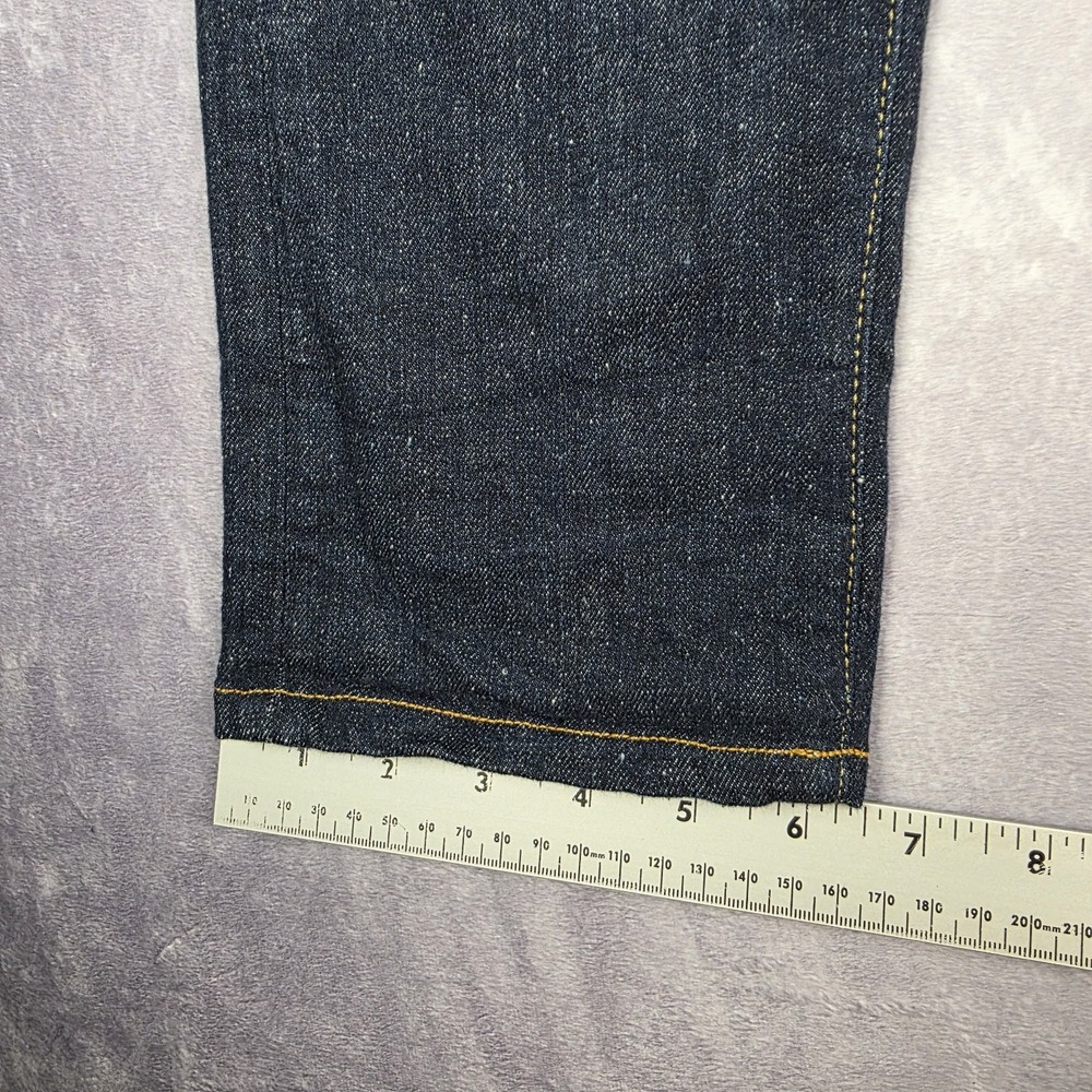 Imogene Willie Jeans Womens 27 Slim Ankle Dark Denim Mid Rise Stretch 28x32 - Picture 10 of 13